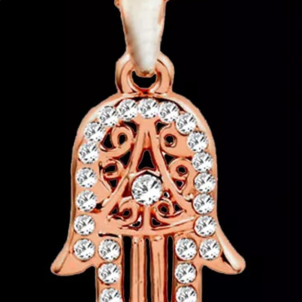 Turkey Hamsa Hand Fatima Palm Pendant Neck…